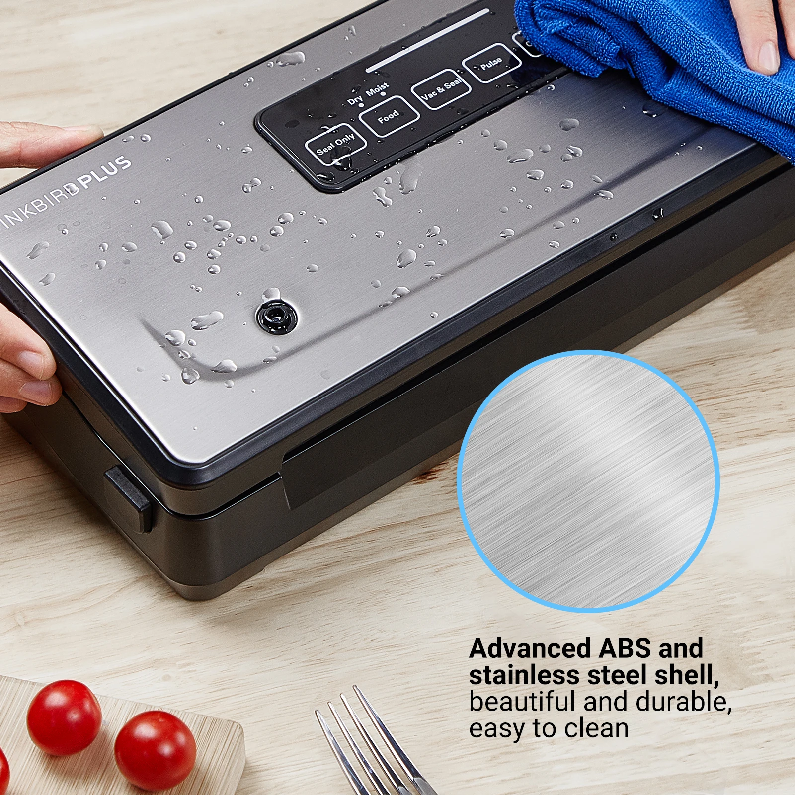 INKBIRD INK-VS02 Sous Vide Vacuum Sealer Handheld Automatic Food Vacuum Sealer Machine For Home
