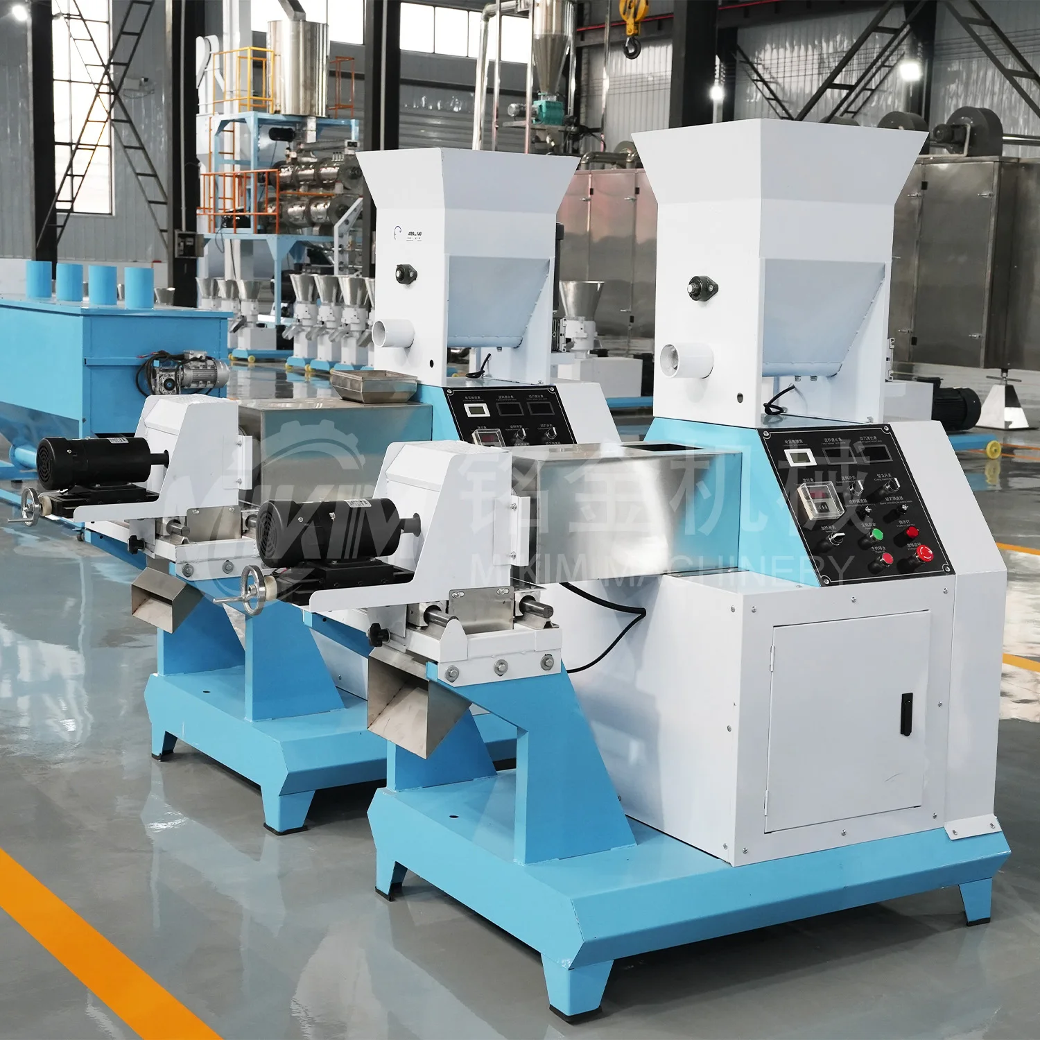 Complete floating fish feed machine fish food extruder for fish feed