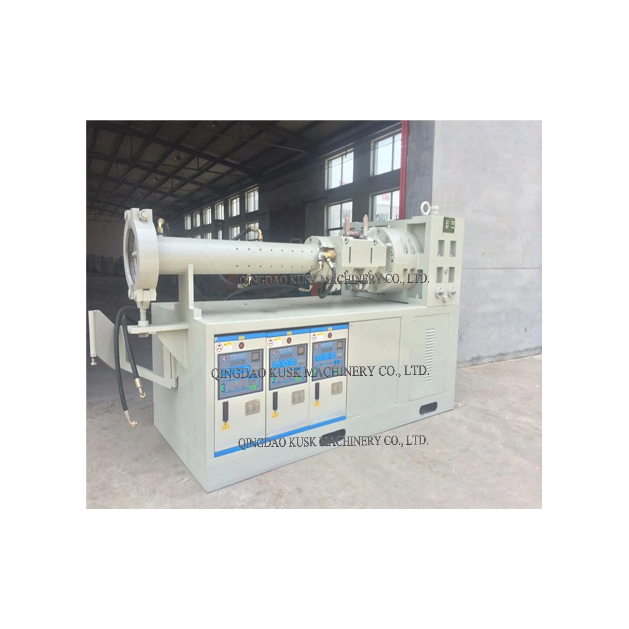 75 cold feeding silicone tube extruder / silicone rubber pipe extruding machine