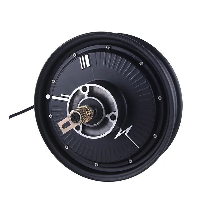 BLDC motor 10inch 72V 1000W disc brake electric hub motor for Electric motorcycle