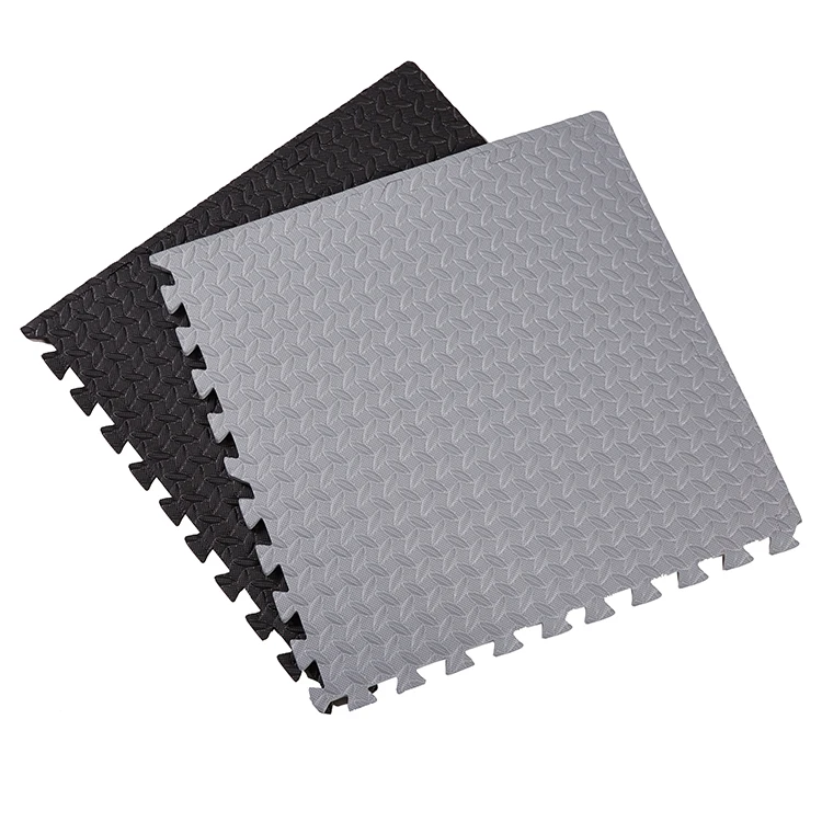 black interlocking EVA Wholesale Tatami Floor Puzzle Gym Exercise Mat play mat