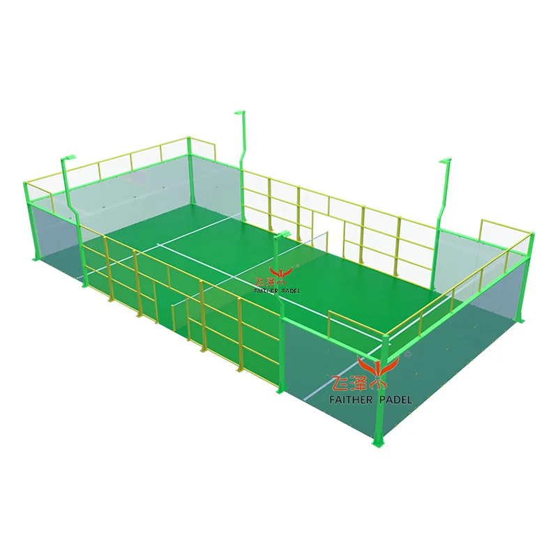 OEM and Customizable  High Quality Padel Court Panoramic Court Wholesaler