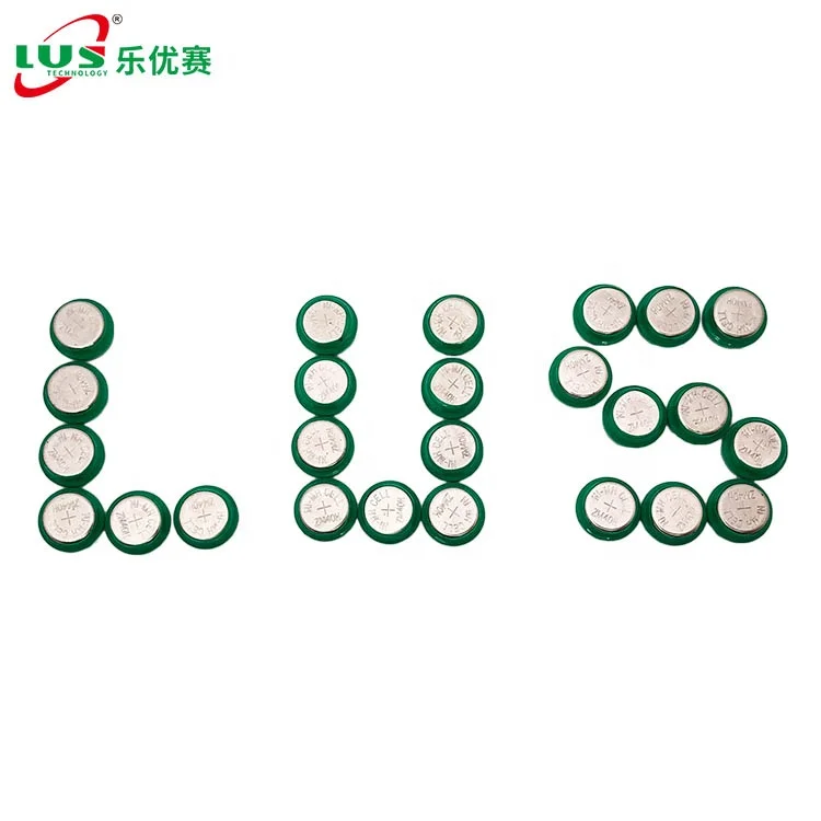 Rechargeable button cell 1.2V Nimh battery 40H 40mah 1.2V 2.4V 3.6V OEM battery pack