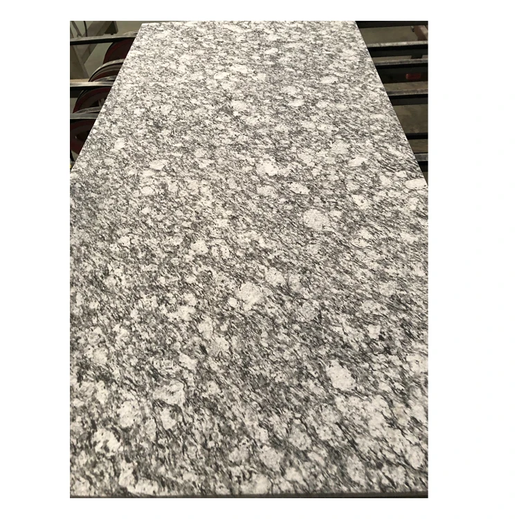 
Top Quality bush hammered natural stone granite tiles spray white granite 