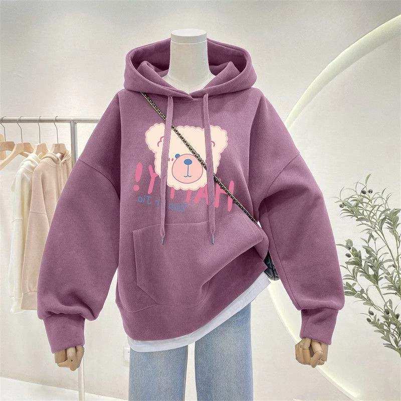 2024 spring jogger jumpers 1 piece crop top women sweatshirt stacked joggers sweatpants and hoodie set gym hoodies for women