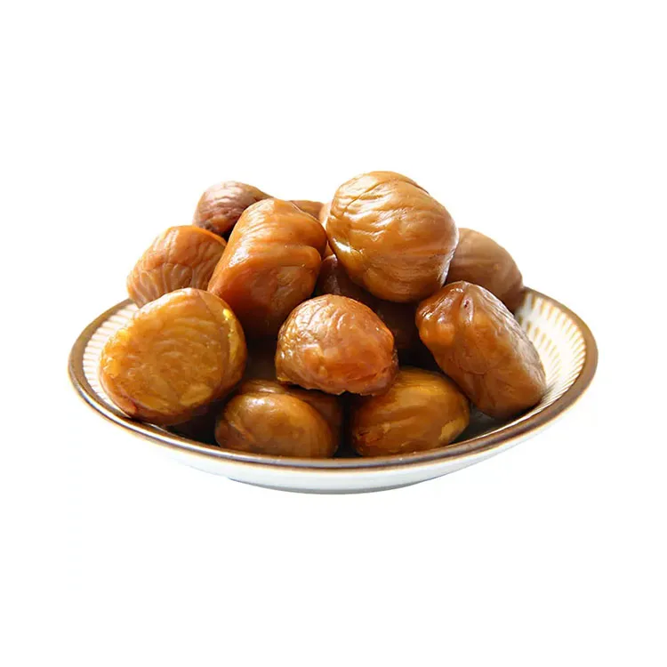 Low Prices Organic Chestnuts Chinese Chestnut whole peeled ready to eat  roasted chestnuts
