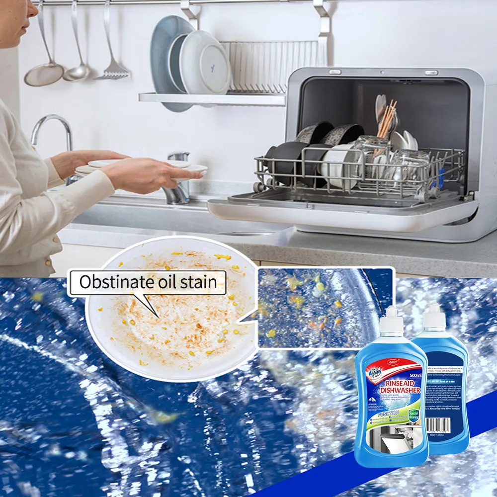 Food grade formula rinse acid clean your dishwasher
