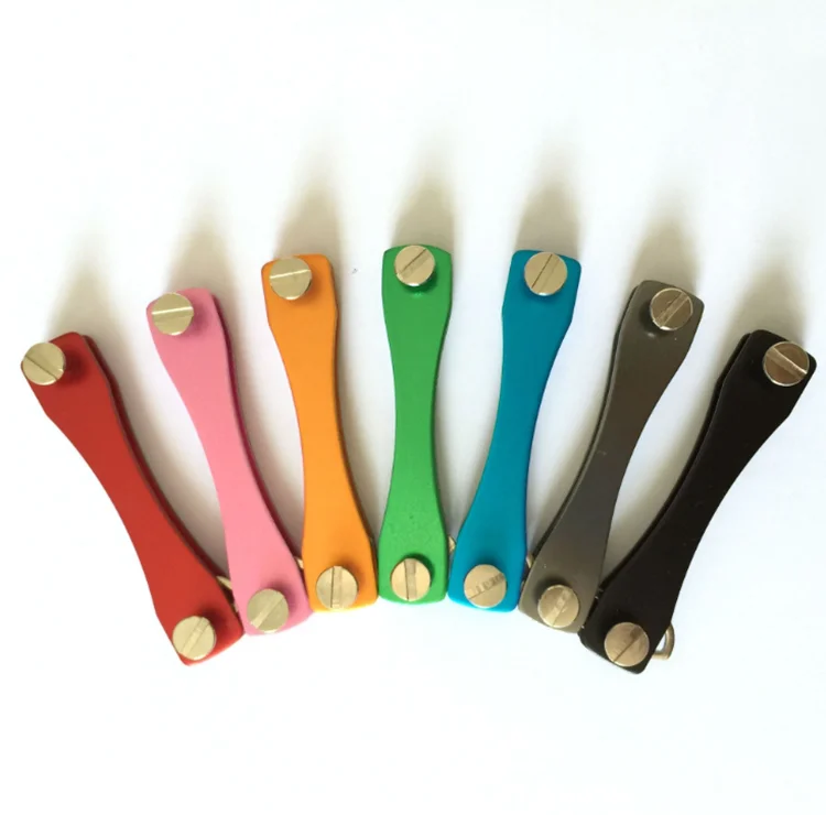 Custom Smart Compact Keychain Carbon Fiber Key Holder