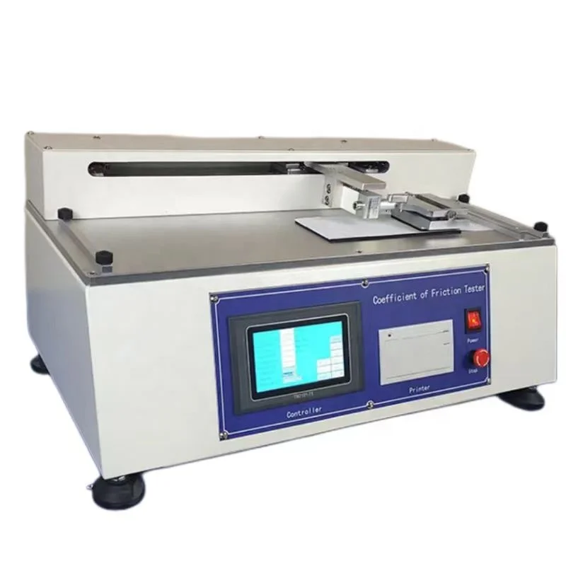 Micro-computer Film static and dynamic Coefficient of Friction Tester COF Tester of plastics film or sheet rubber, paper, PP
