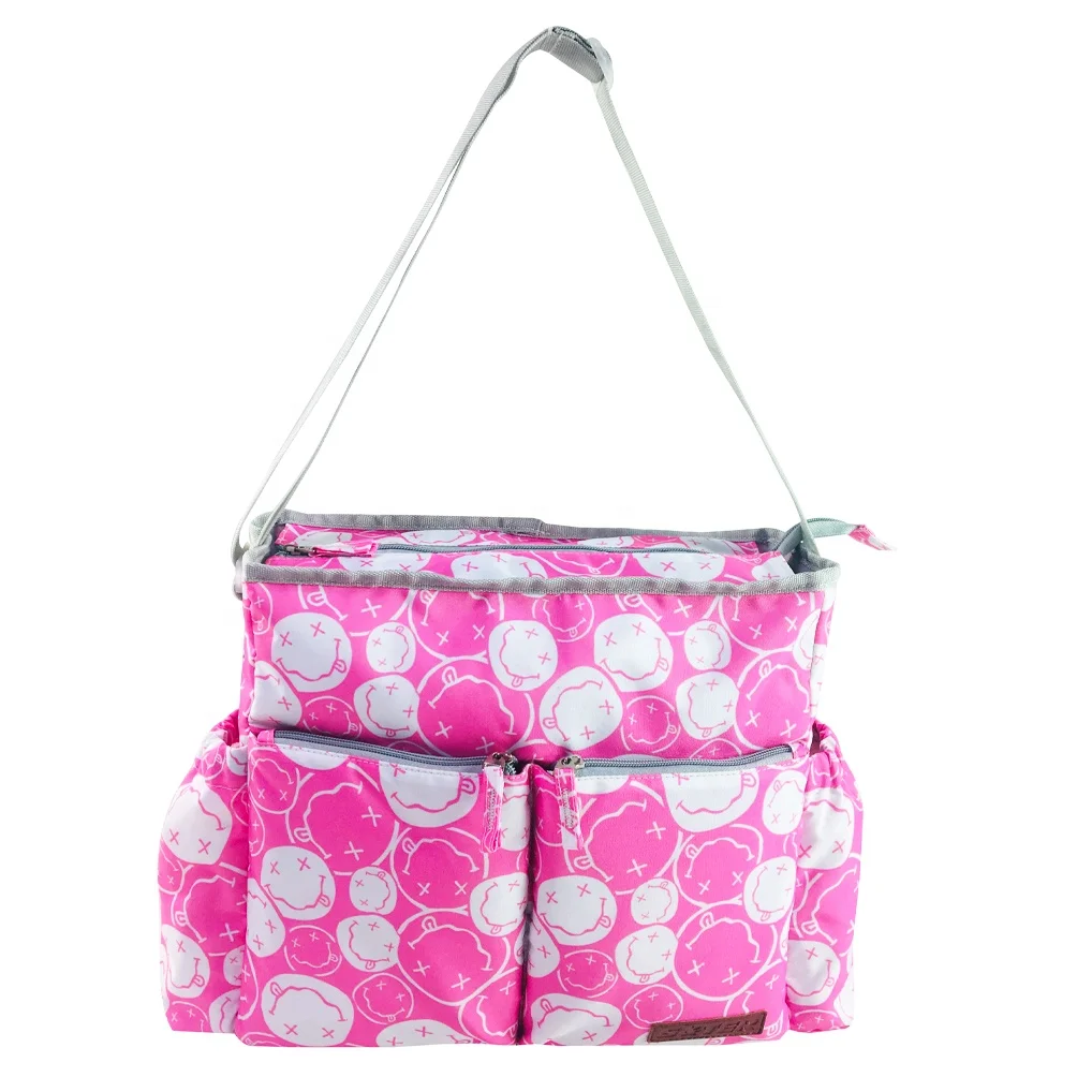 Factory Oem Waterproof Baby Tote Adult Baby Diaper Bag Nappy Diaper Bag Mama Bag Mochila Panalera With Diaper Changing Mat