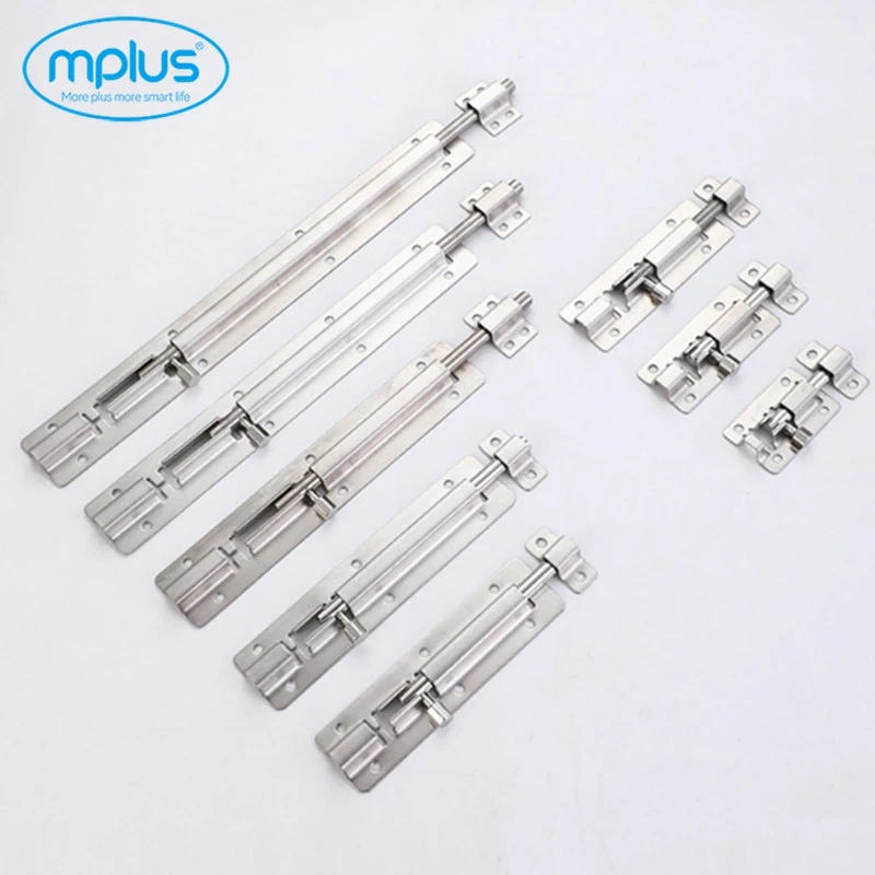 High quality hotel Stainless Steel door latch SS window lock barrel bolt pin tower bolt tower bolt stainless steel