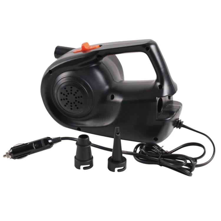 Inflate Deflate Airbed/Boat/Tube/Towable High Volume 12 Volt Portable Powerful Electric Air Pump