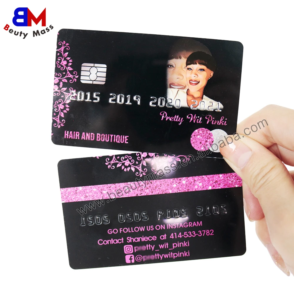 High Quality Custom Plastic Business Embossing Digital Printing Cards PVC Cards with Logo