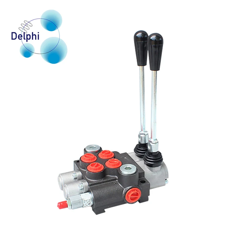 High quality ZDA-L15 series 2spool 60lpm Hydraulic Control electro-hydraulic directional valve for garbage truck