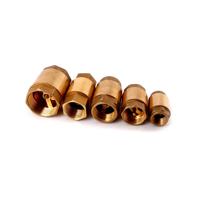 High quality brass check valve lead-free brass C36000 Brass Lift check A4001
