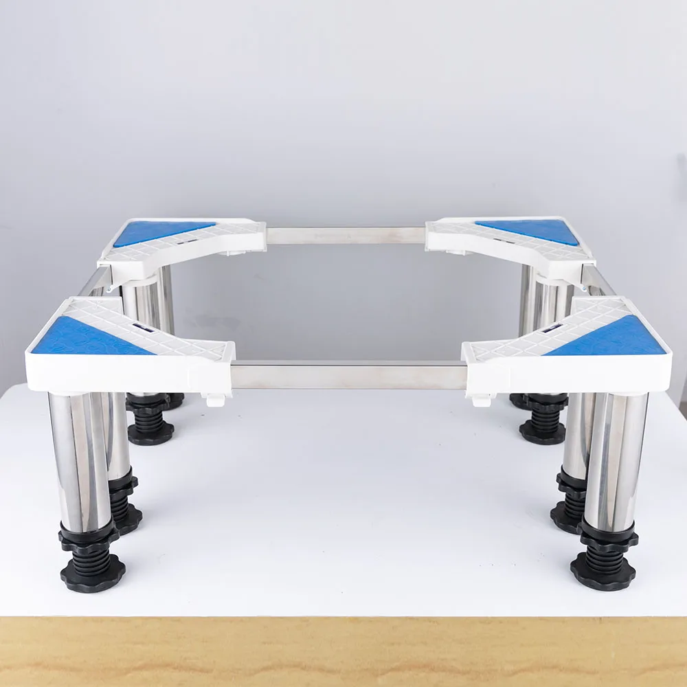2024 New Arrival Home Applicants Washing Machine Base With 8 legs 10 cm Height Easy To Install Adjustable Stand For Washer AC