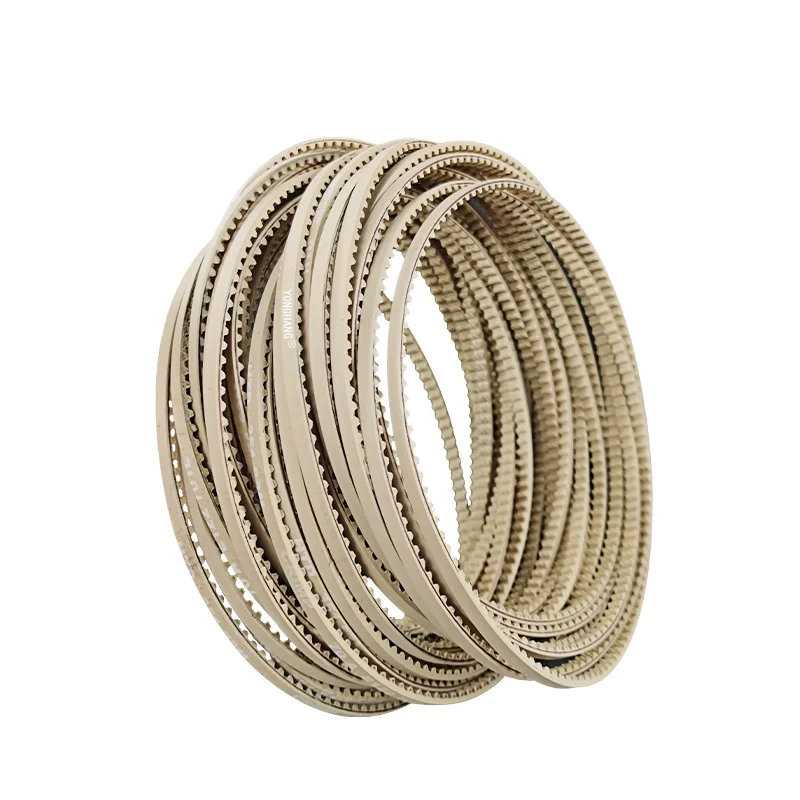 S3M-519-17.5+3mm  white timing tooth belts  sewing machine belts