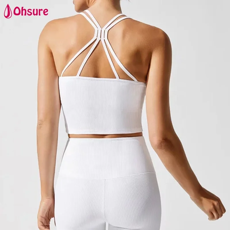 
Custom Soft Fit Bodybuilding Clothing Sweat Gym Tank Top Women fitness singlet OEM factory 