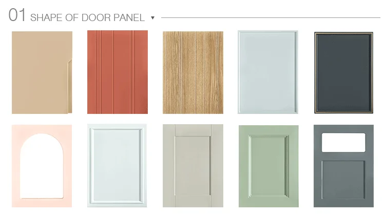 JOYEDA matte black square bar kitchen cabinet pull handle and knob