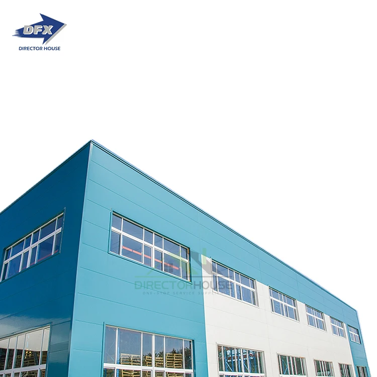 Low Cost modern design Metal Building Structure Construction Prefabricated Steel Structure Workshop