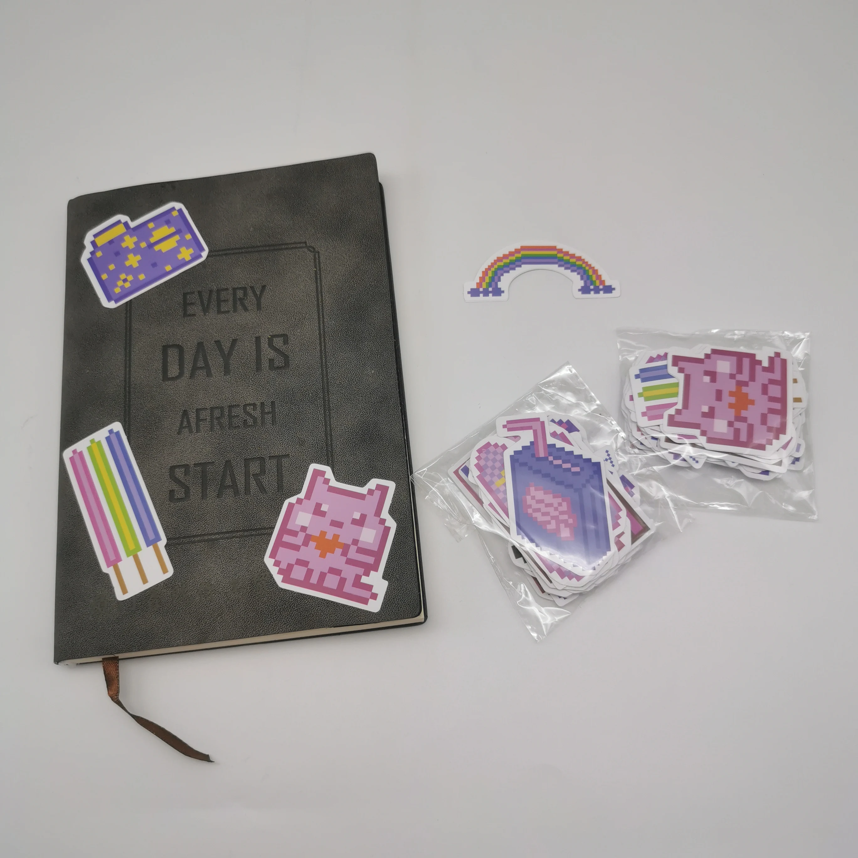 Custom Stickers Custom Die Cut Vinyl Stickers Printing Adhesive Label Company Logo Design Cartoon Stickers