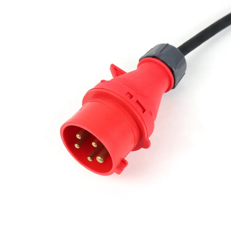 16A ip44 5 pin waterproof male and female industrial electrical plug