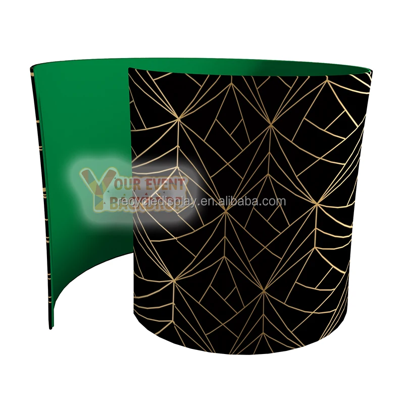 photo booth vogue machine camera with enclosure backdrop with led light 360 booth photography backdrop