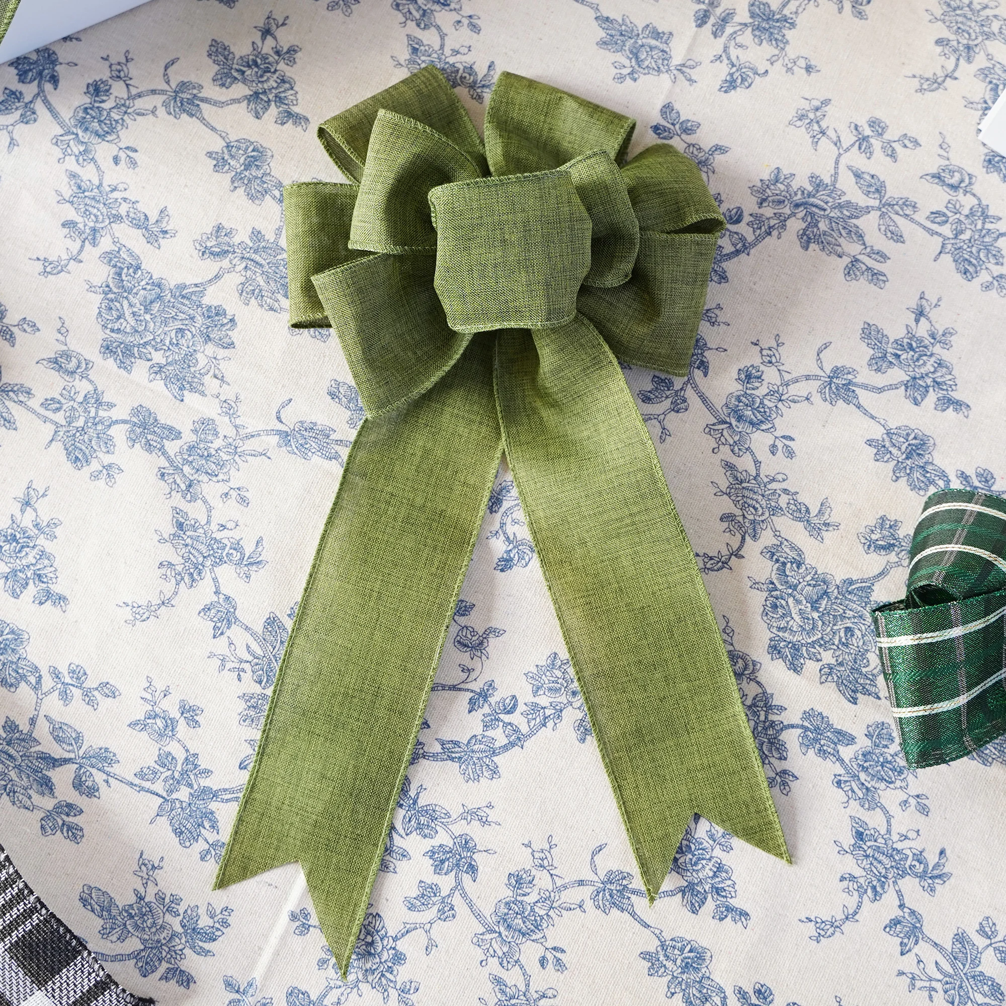 Big Discount Promotion Gift Knot Hair Tie Wired Edge Ribbon Holiday Decoration Wrapping Bow Ribbon For Sale