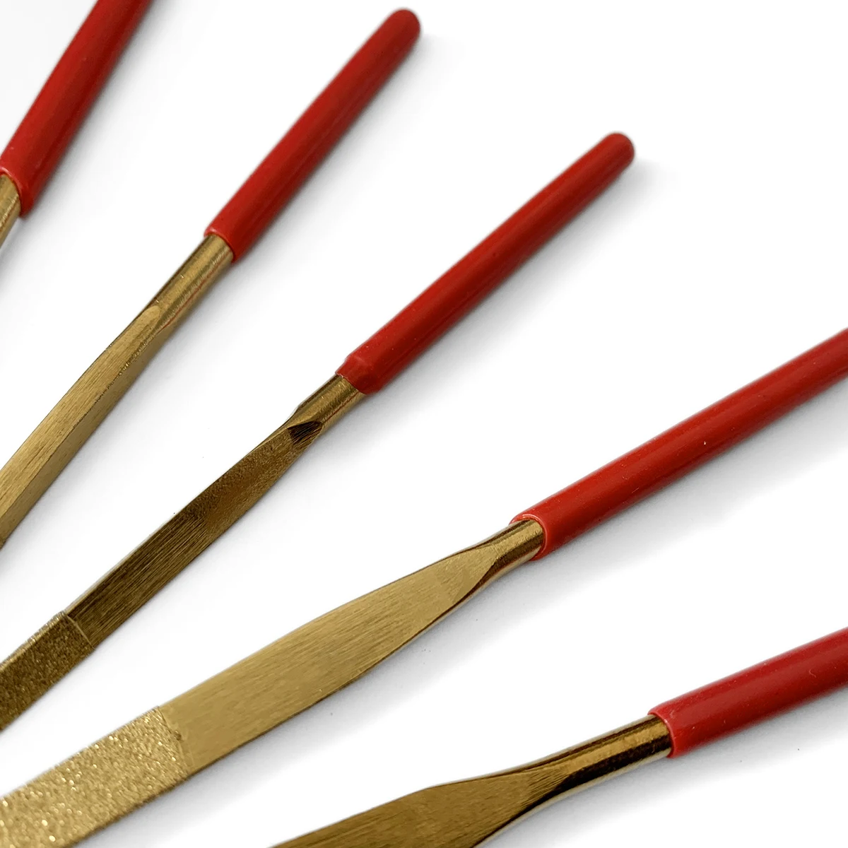 Пилка Алмазная с титановым покрытием и хвостовиком 4 мм, 5 шт./набор