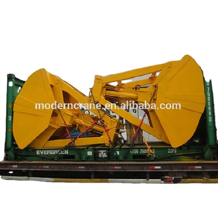 claw bridge crane overhead crane with hydraulic claw hydraulic crane for steel scrap