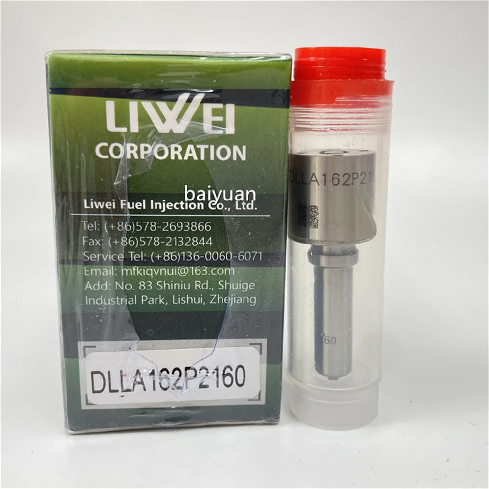 Baiyuan DLLA 162P2160 high pressure nozzle DLLA 162 P 2160 fuel injector nozzle DLLA162P2160 for 0445110424
