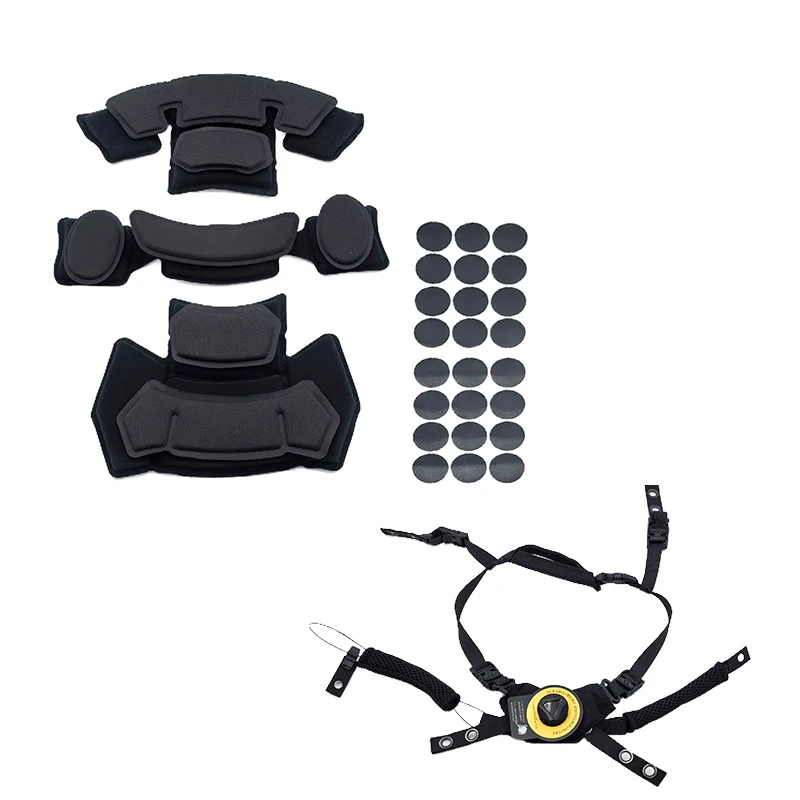 Wholesale Adjustable Helmet Liner Cover Sponge Helmet Pads Fast Mich Outdoor Hunting Tactical Helmet Accessories