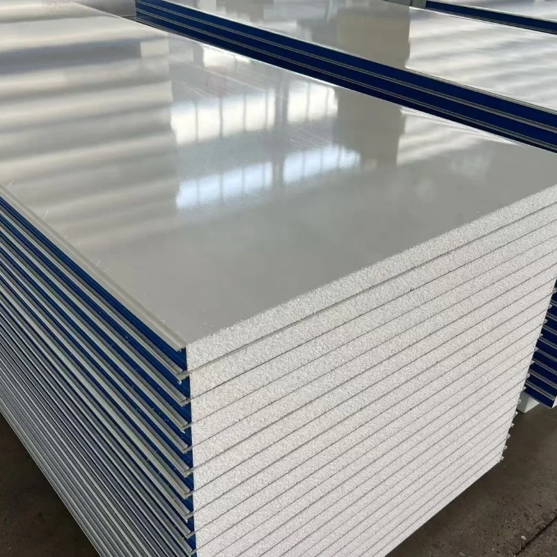 Цветные стальные изолированные сэндвич-панели PIR/PUR/Rock Wool/EPS для крыши и стены холодильной комнаты/склада