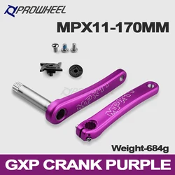 Коленчатый рычаг для велосипеда PROWHEEL 170 мм GXP коленчатый 8 9 10 11 S Звездочка горного SHIMANO