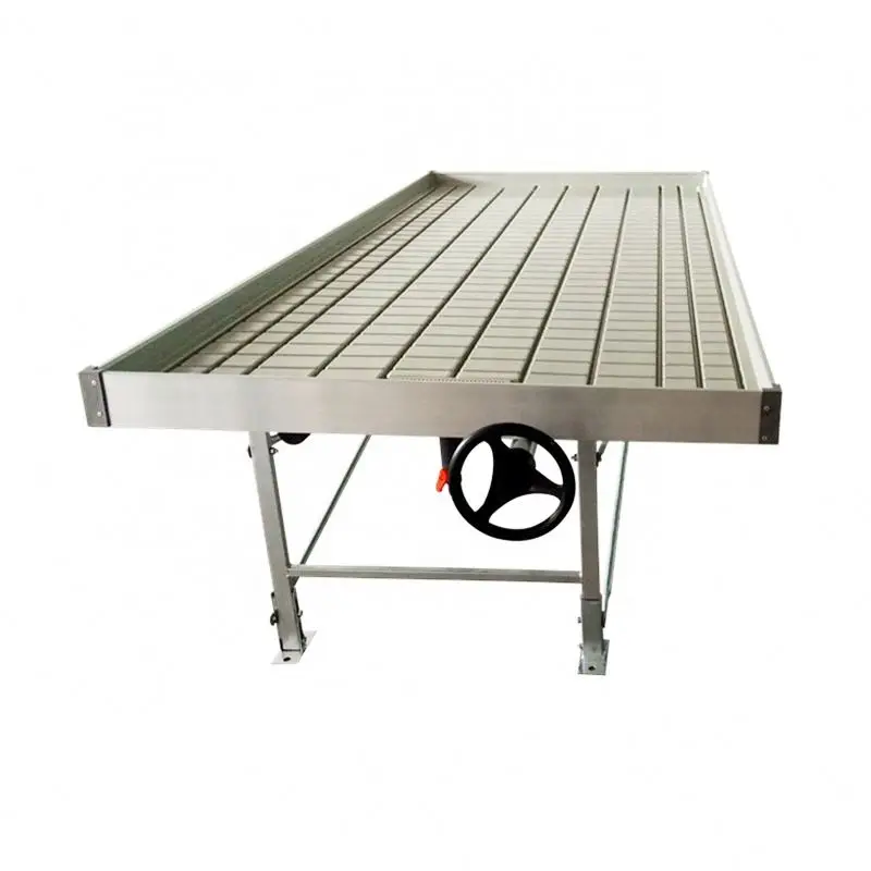 
NatureHydro rolling benches greenhouse flood grow tray and tables 