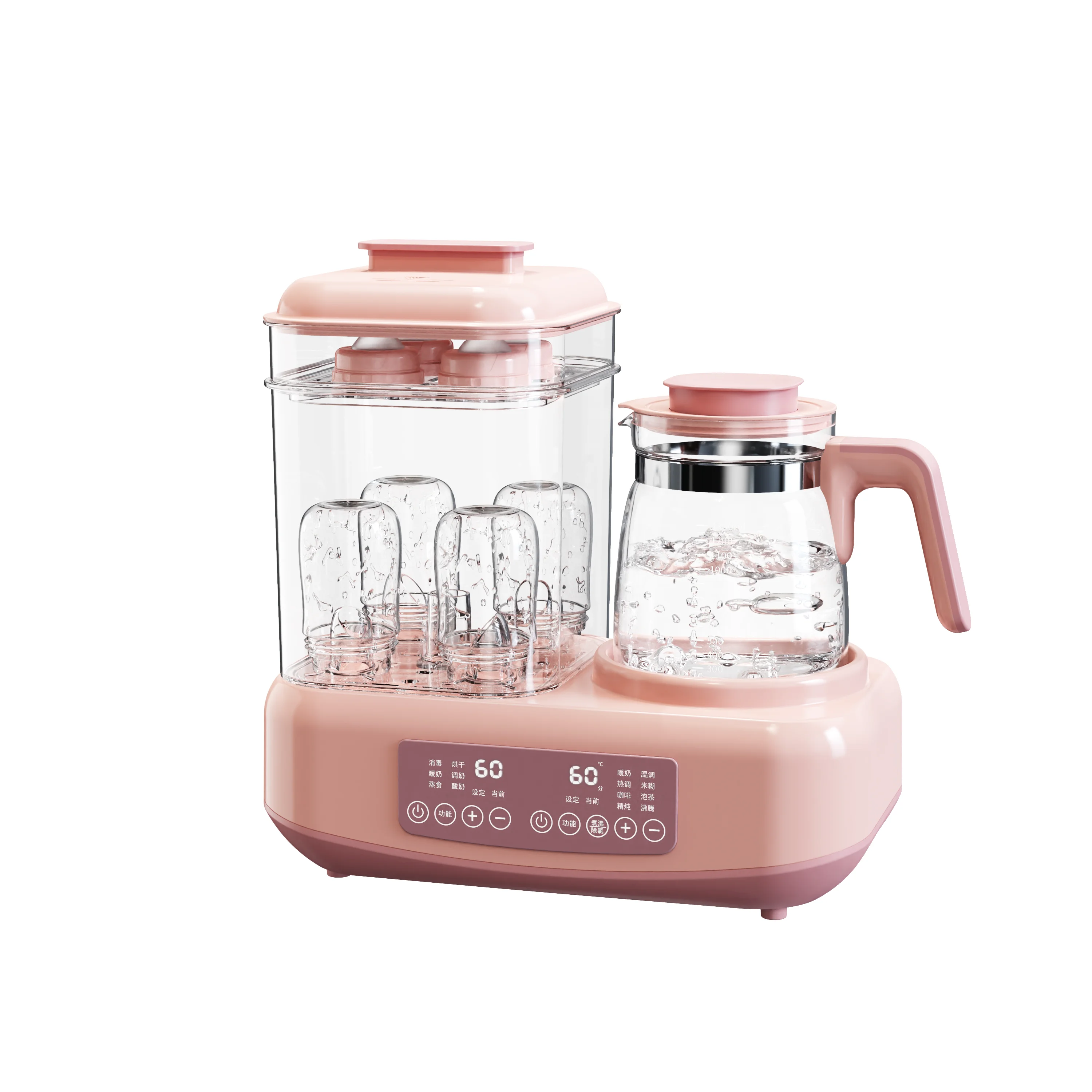 2 in 1 Multifunctional Glass Bottle Sterilization Machine Baby Milk Bottle Sterilizer and Dryer