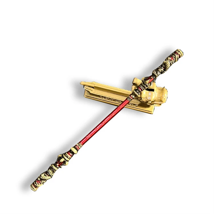 New Game 30cm Golden Cudgel First Metal Crafts Pieces black myth wukong Role-Playing Weapon Steel Medal Gifts
