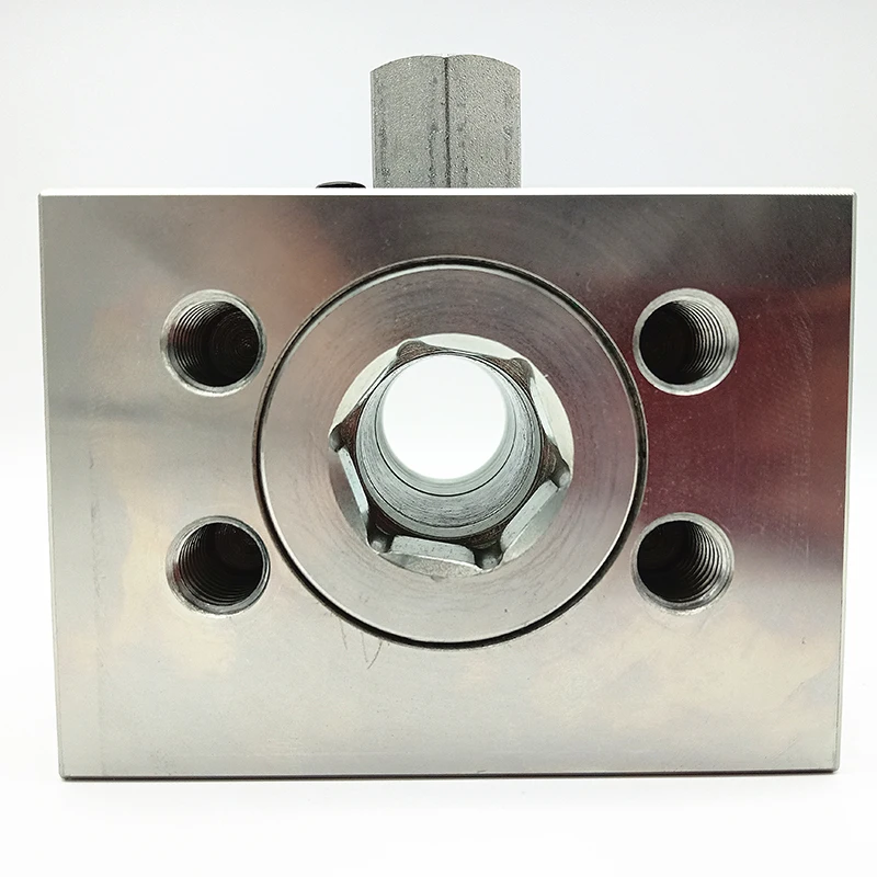 Excavator shut-off stop two-way three way ball valve for hydraulic breaker pipe line with 1/2 3/4 1 1 1/4 inch