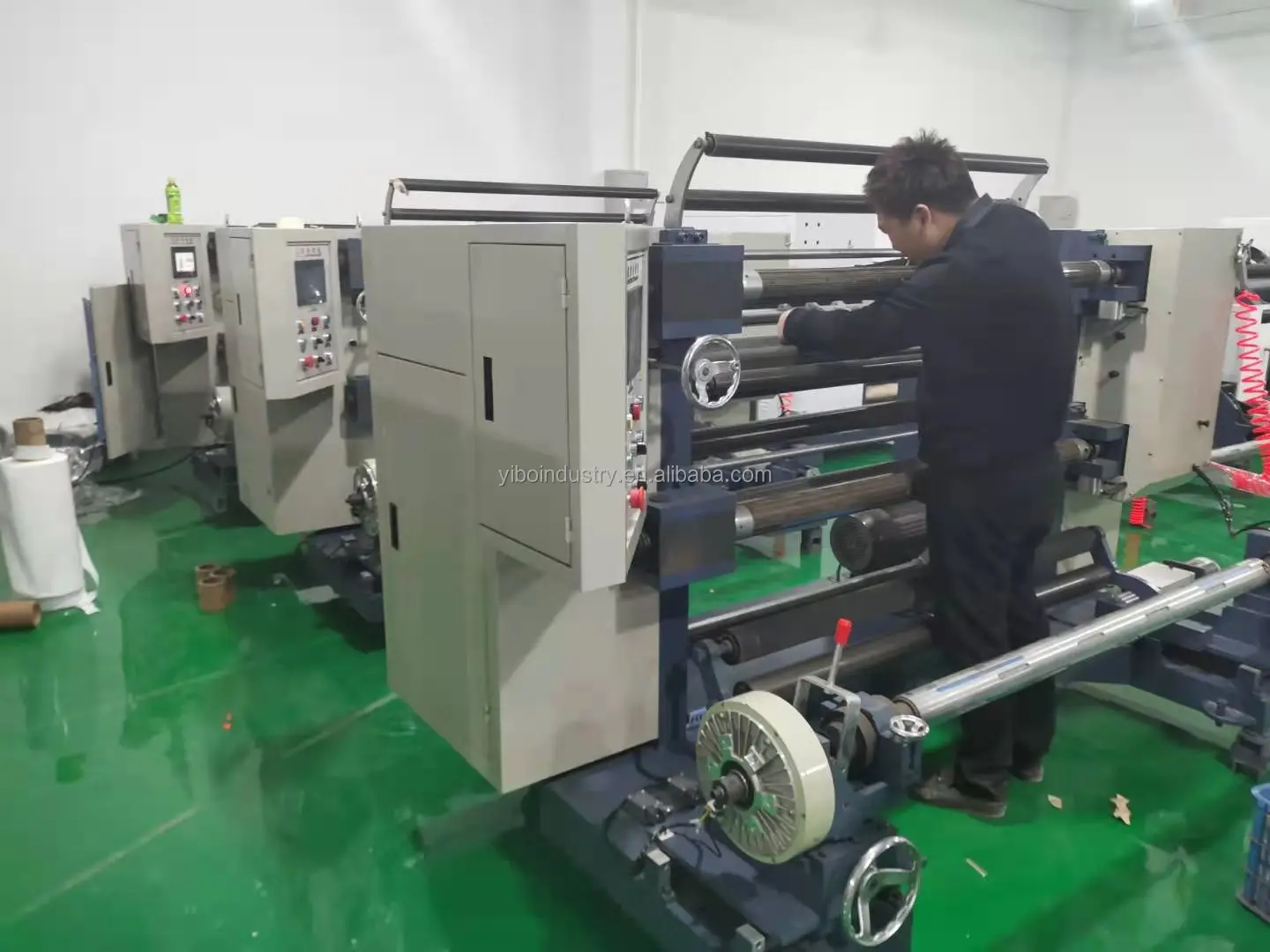 1000/1300 high speed plastic automatic thermal paper slitting rewinding machine price