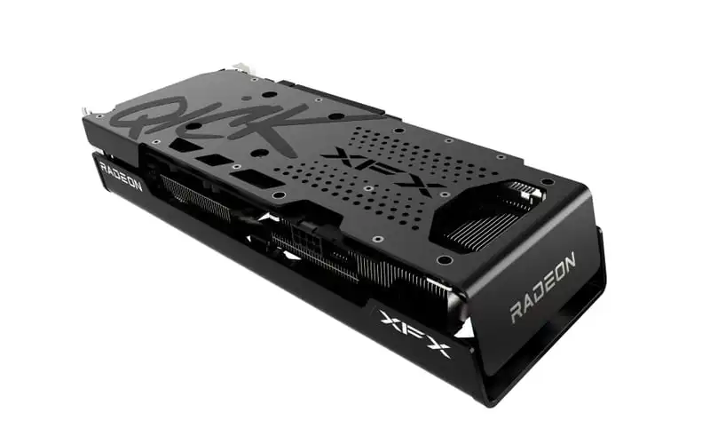 XFX Speedster Q ICK 308 AMD GPU Radeon RX 6600 XT черная игровая видеокарта с 8 Гб