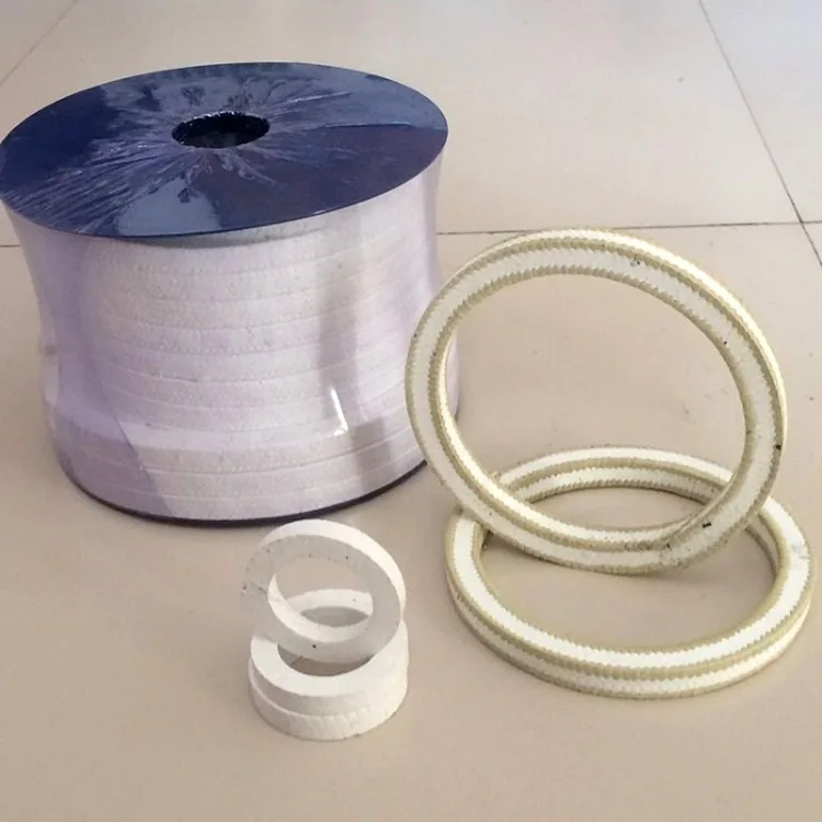Cut Resistant Graphite PTFE Graphite Aramid Packing Gland Packing Ring Asbestos Packing With PTFE