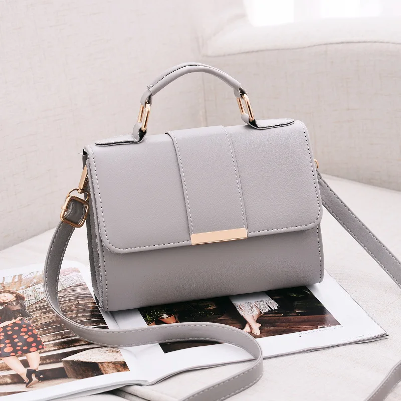 Hot Stock for Ladies Fashionable Mini Crossbody Messenger Shoulder Bag Solid Design Womens Handbag Clutch at Cheap Price