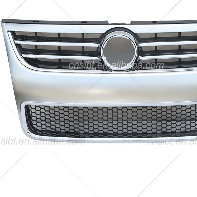 Car Front Grille Gloss black  for V.W TOUAREG 2008  FRONT GRILLE Pearl nickel 7L6 853 651K/L