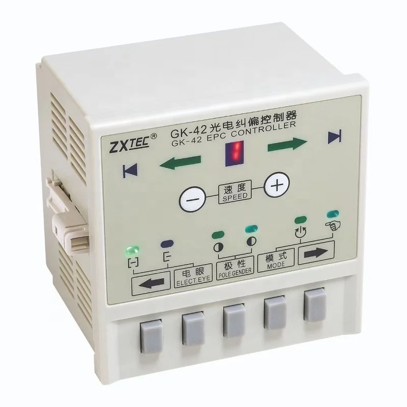 Zxtec GK-42 EPC контроллер Тип переключателя цифровой фотоэлектрический регулятор коррекции заменяет GK-41 и GK-4