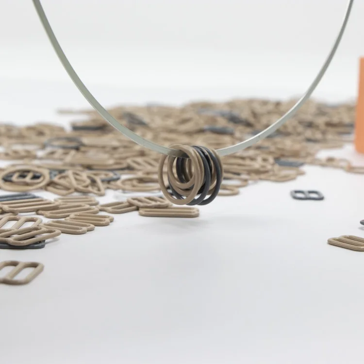 Мягкий бюстгальтер аксессуары с высоким покрытием горка и кольцо для йоги золотые кольца женского бюстгальтера ремешок ползунок