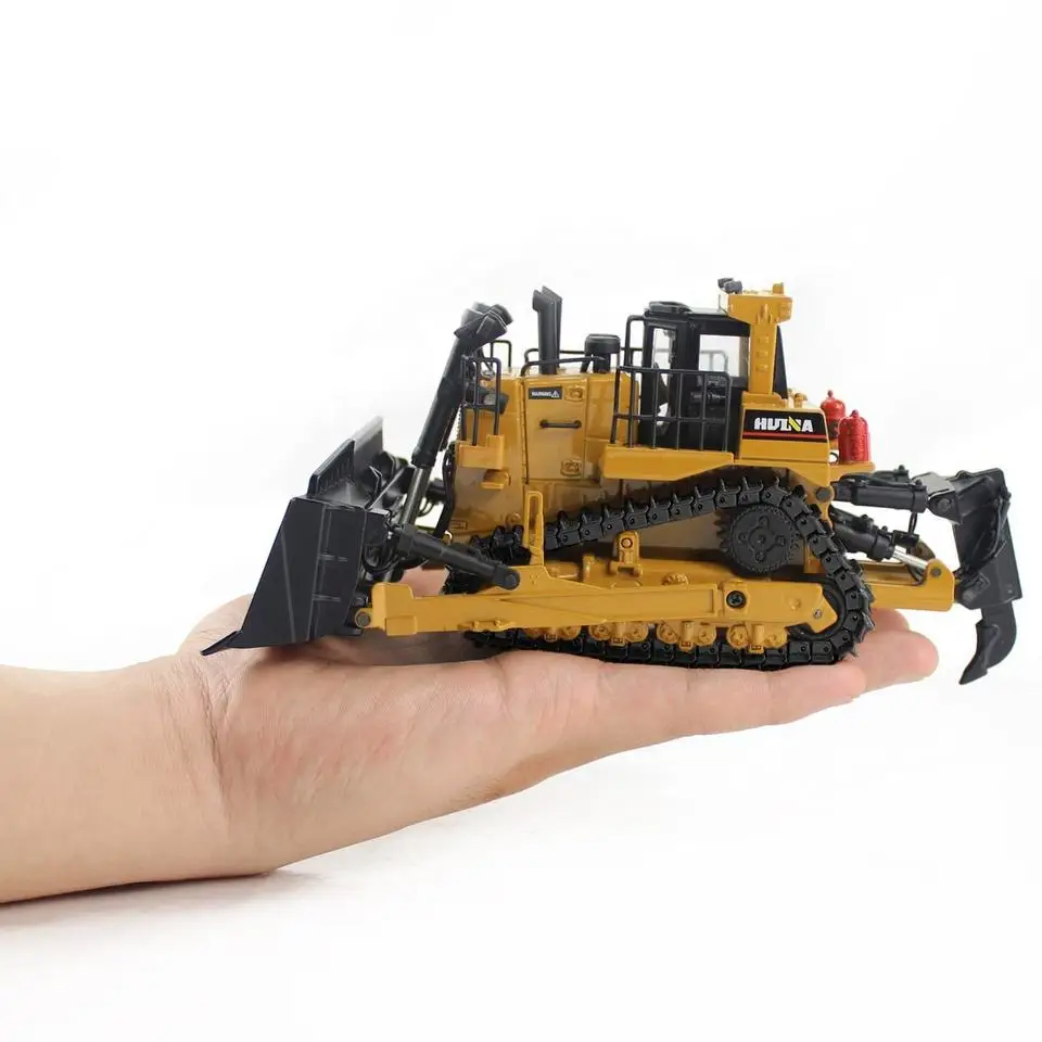 1700 1/50 Scale Diecast Bulldozer Model Alloy Construction Vehicle Toy For Children Gifts