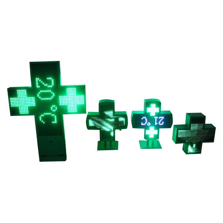 P5 P6 P8 P10 P16 P20 Led Pharmacy Cross RGB Display Sign Outdoor LED for