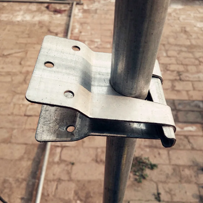 greenhouse accessories spring clip sheet metal fabrication stamping part long clip  oval pipe clip