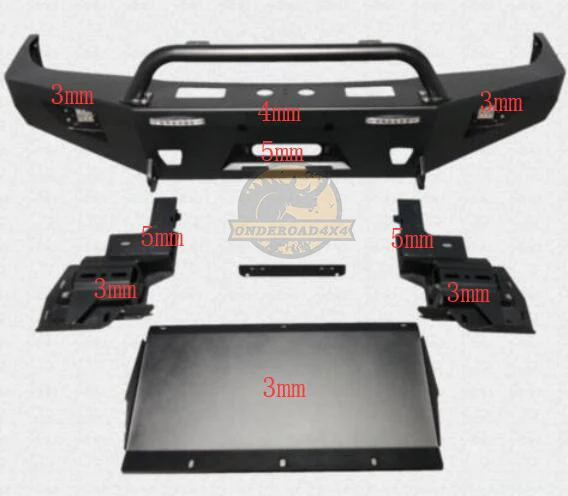 wholesalers 4x4 Hot Sale Pick up pajero Front Bumper Car Accessories Of Body Kit Fit for pajero