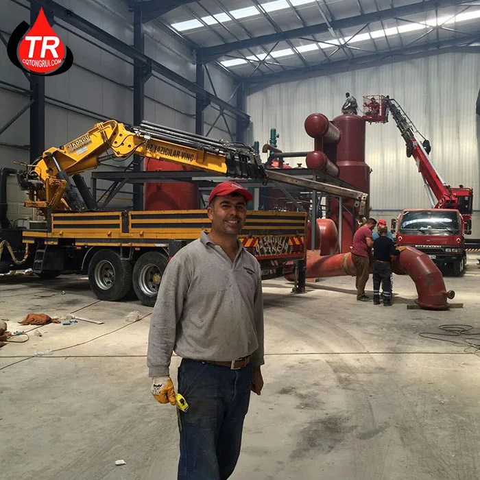 Recycle Engine Oil to Base Oil SN150 Refinery Machine